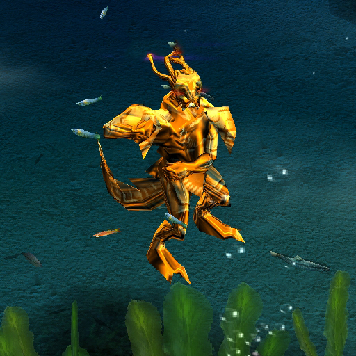 Golden Lizard King